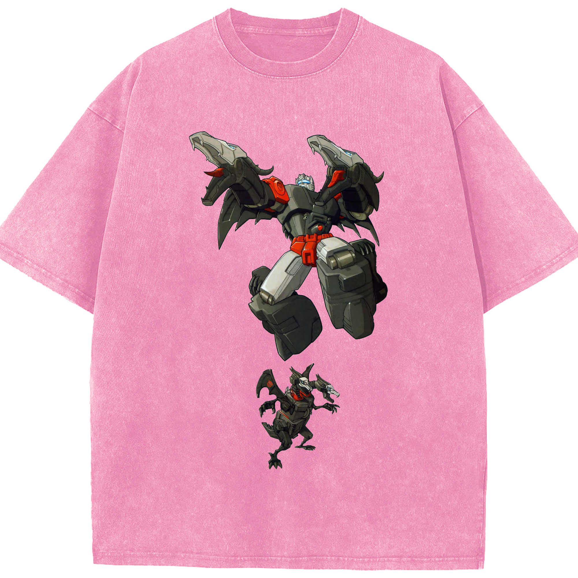（画像用）  綿100% ヴィンテージ風 半袖Tシャツ（フロントプリント）